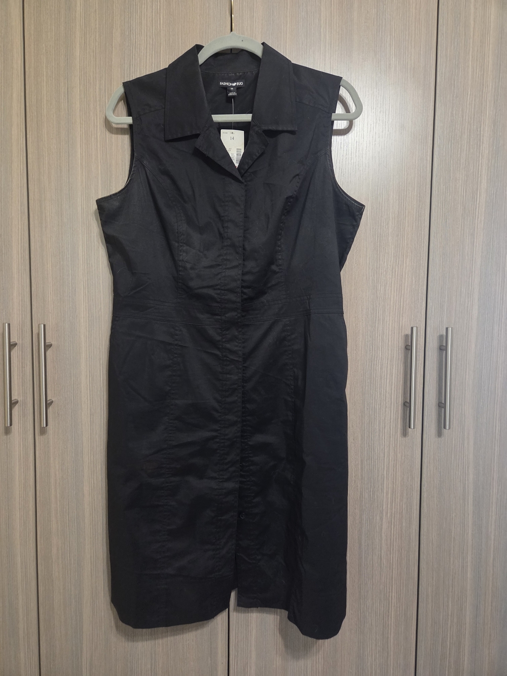 NWT Stylish Collared Shirt Dress